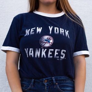 New York Yankees Retro Baseball Tee